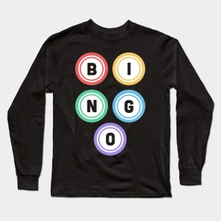 BINGO Balls Long Sleeve T-Shirt